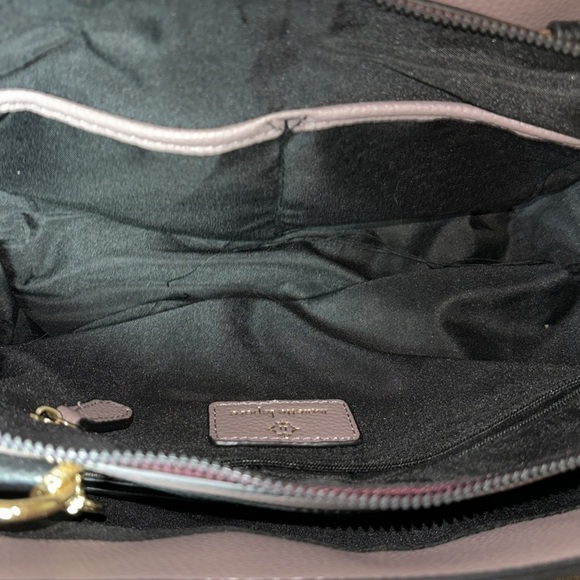 🔥SALE Nanette Lepore Lancaster Triple Section Satchel with bonus card case - Picture 4 of 11